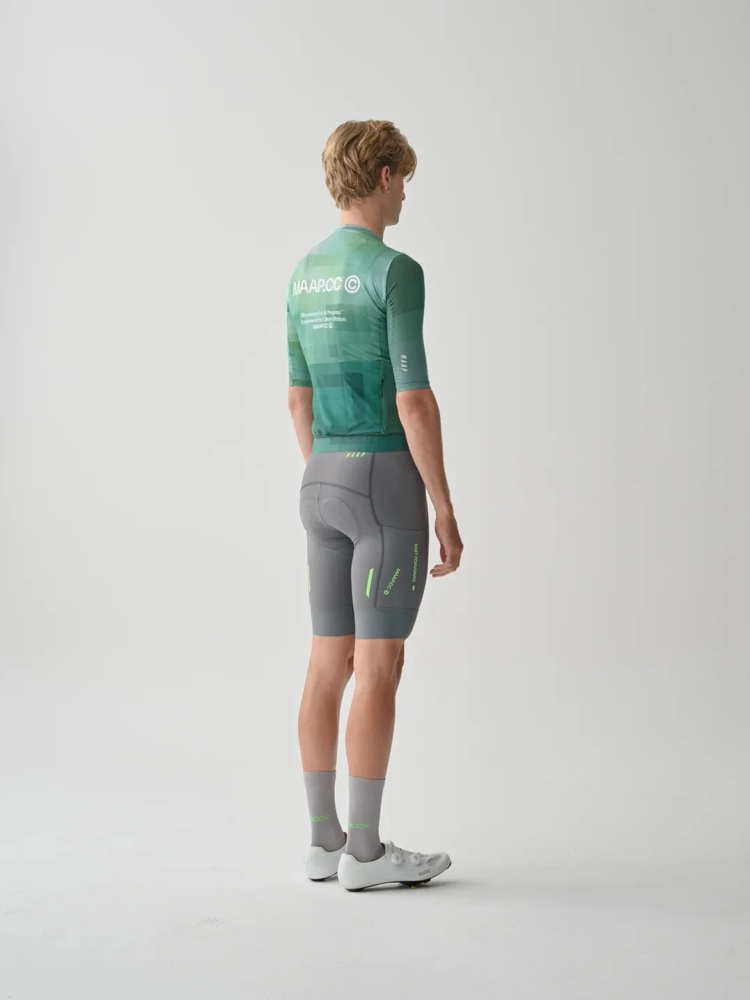 CAFÉ DU CYCLISTE Floriane Jersey Black Print Men — Cycle
